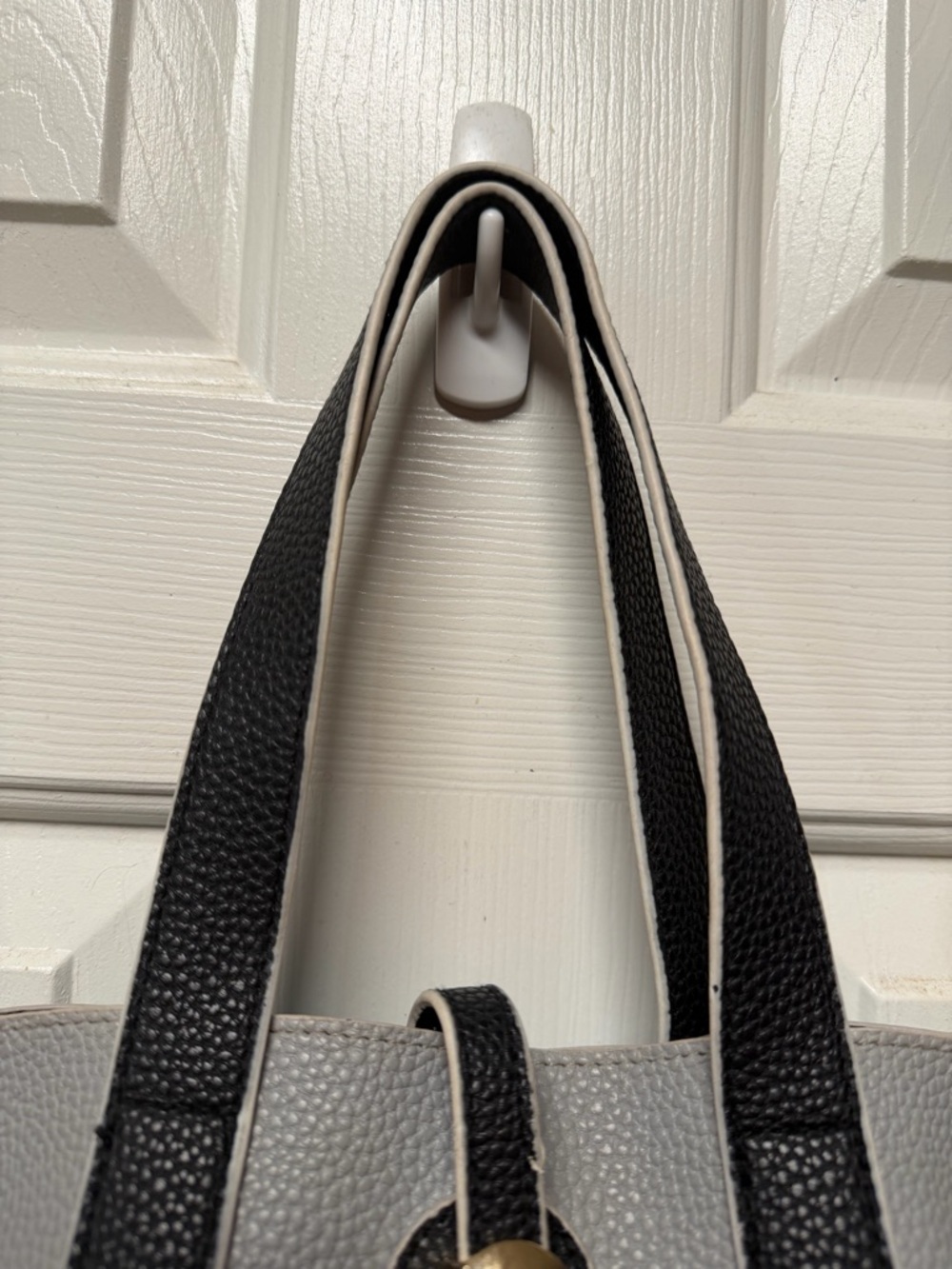 Kenneth Cole Reaction pebbled faux leather tote bag - Picture 7 of 10
